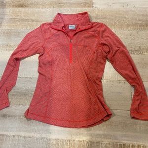Columbia Omni-Wick Pullover Striped Jacket Sz. S
